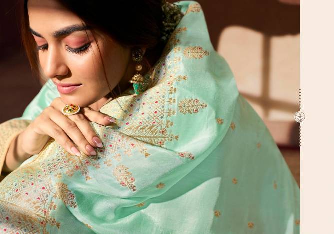Zisa Charmy Adiva Fancy Designer Ethnic Wear Maslin Silk Salwar Kameez Collection